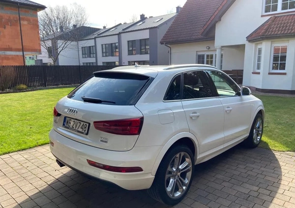 Audi Q3 cena 101900 przebieg: 53900, rok produkcji 2018 z Warszawa małe 154